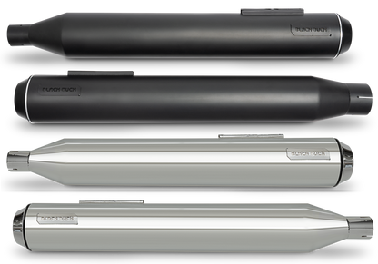 BLACK DUCK SLIP-ON MUFFLERS FOR MILWAUKEE EIGHT TOURING | Touring