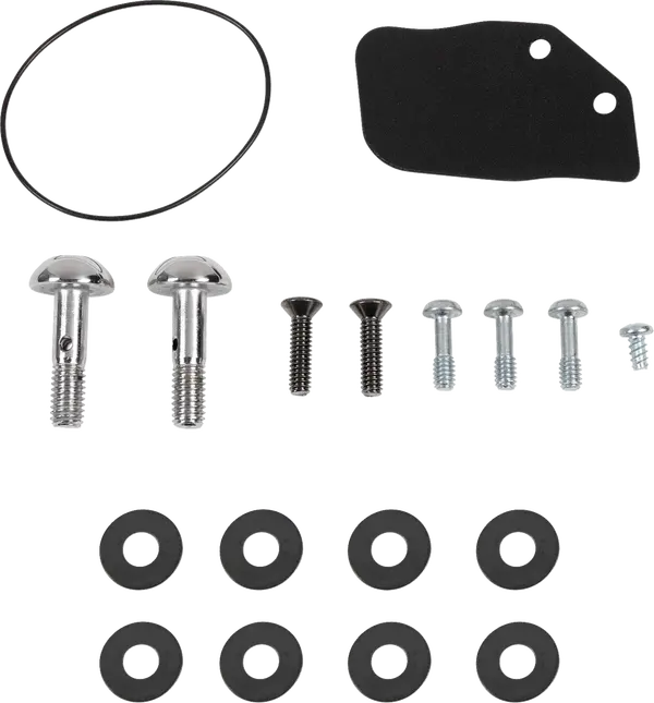 Air Cleaner Kit Stealth Mini Teardrop Lava Chrome 17-23 M8