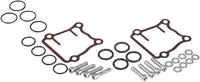 PUSHROD COVER KIT CHROME