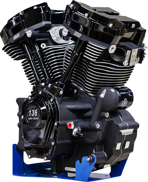 ENGINE MK136 475G CAM OIL COOLED BLK M8 SOFTAIL 2018-24