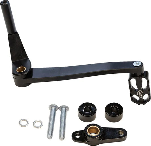 Brake Pedal mid-mount Black M8 Softail