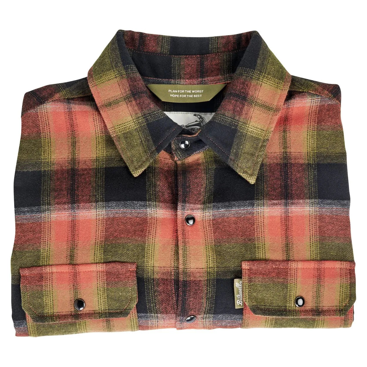 SHIRT FLANNEL HI TEST RUST
