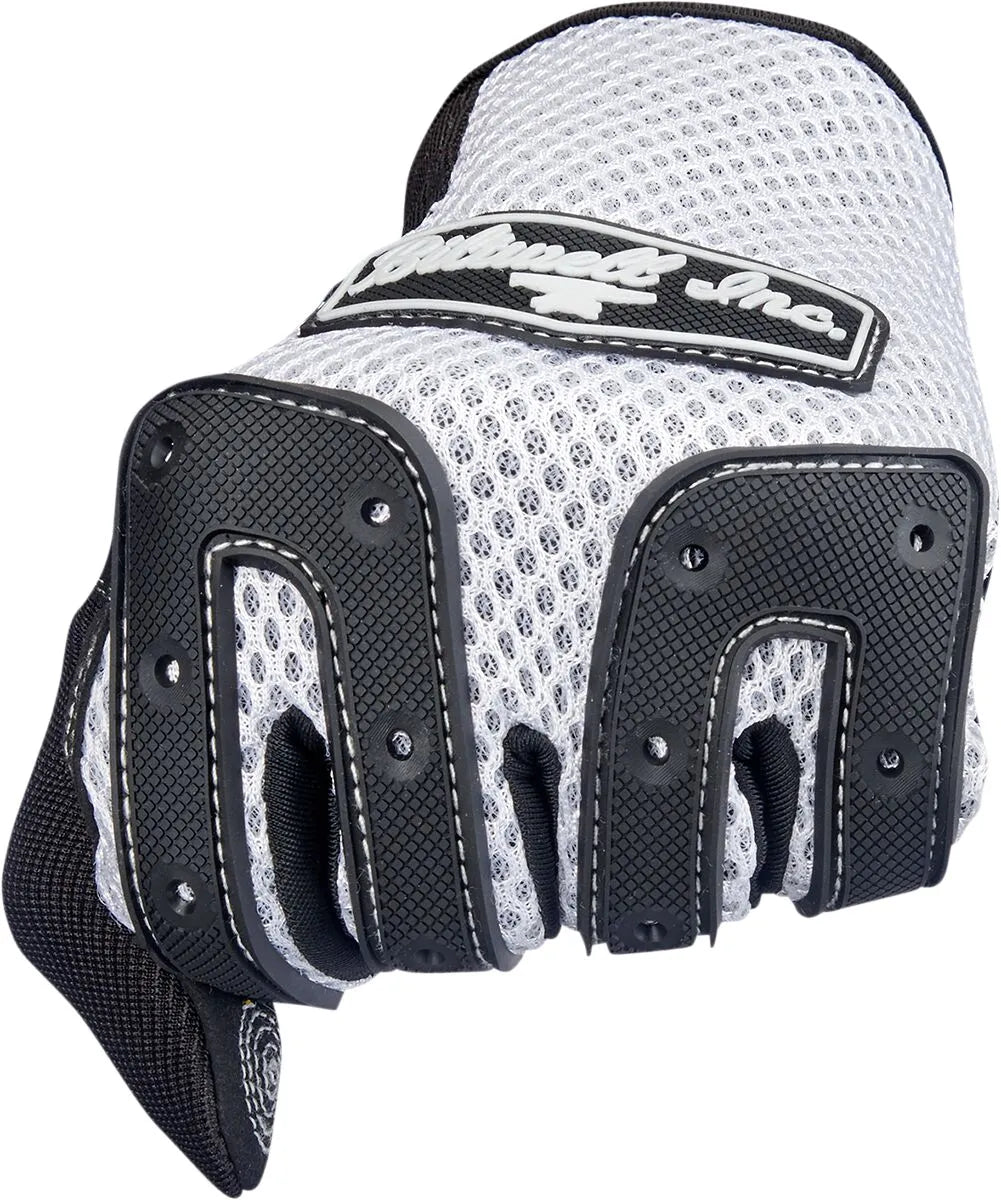 GLOVES ANZA WHT/BLK