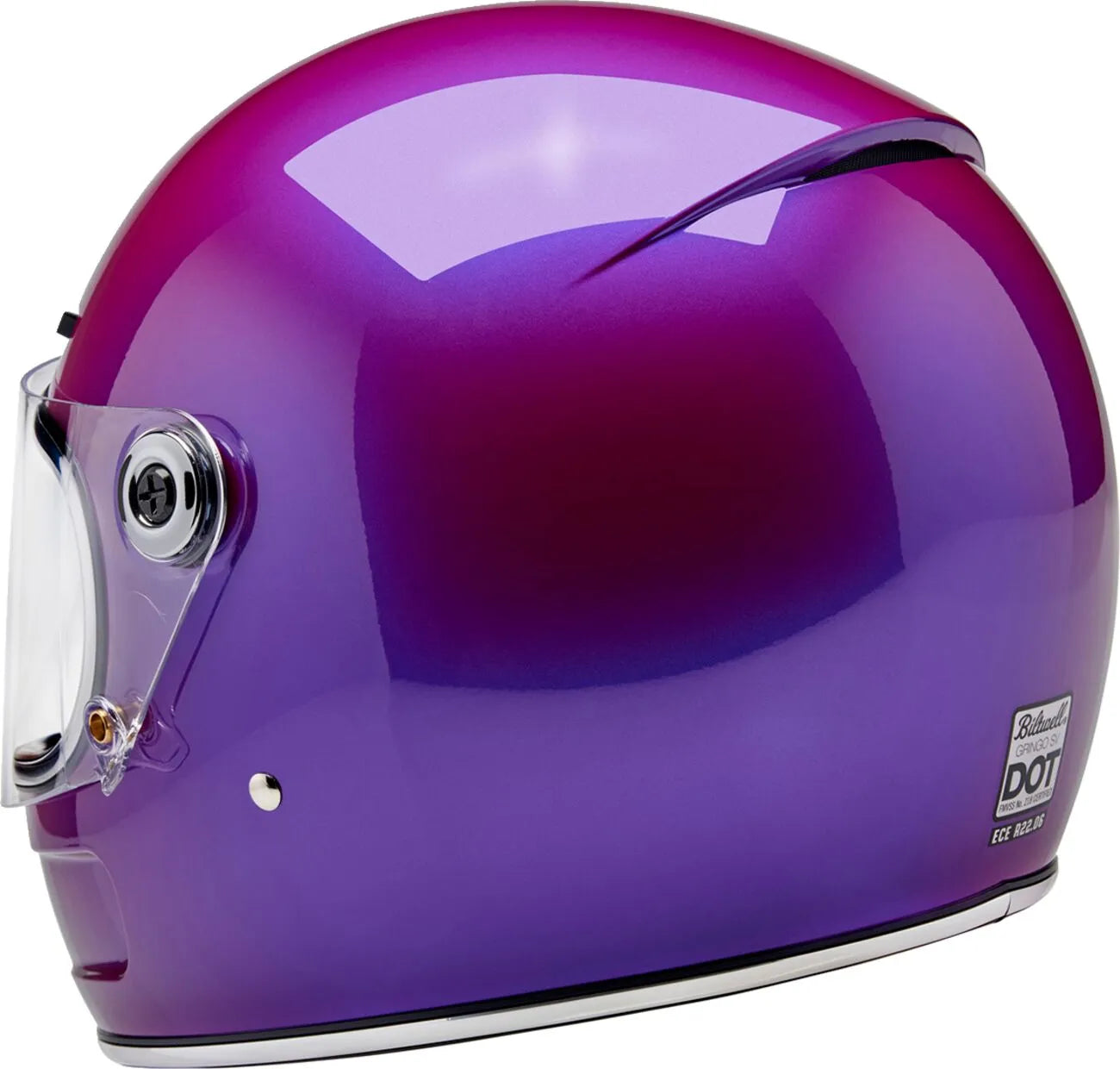 BILTWELL Gringo SV Helmet GRAPE LG