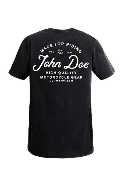 TEE JD LETTERING BLACK