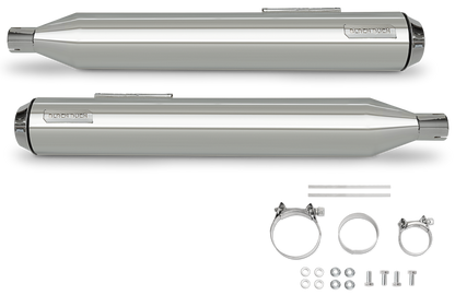 BLACK DUCK SLIP-ON MUFFLERS FOR MILWAUKEE EIGHT TOURING | Touring