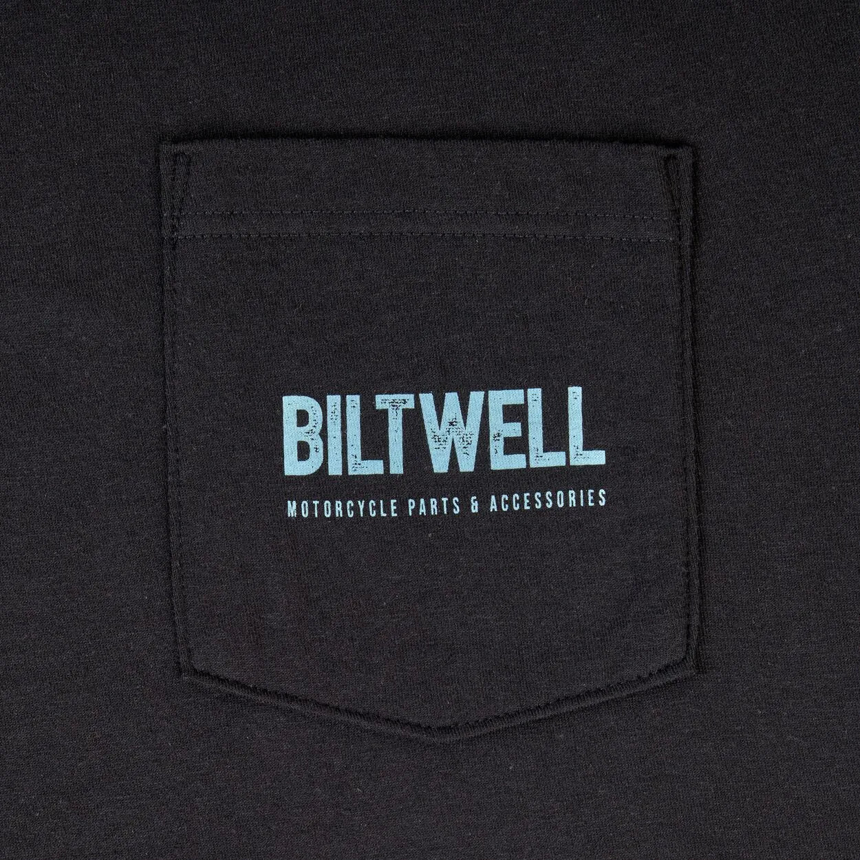 TEE OLD JUNK POCKET BK BK