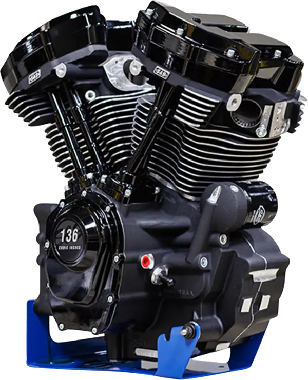 ENGINE MK136 550G CAM OIL COOLED BLK M8 SOFTAIL 2018-24