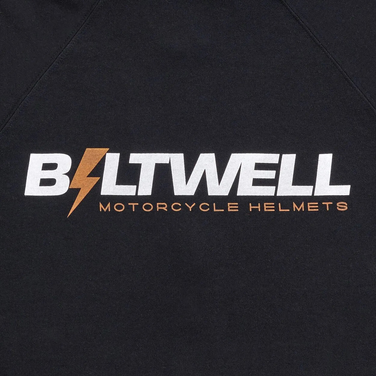 HOODIE BOLTS ZIP BLACK