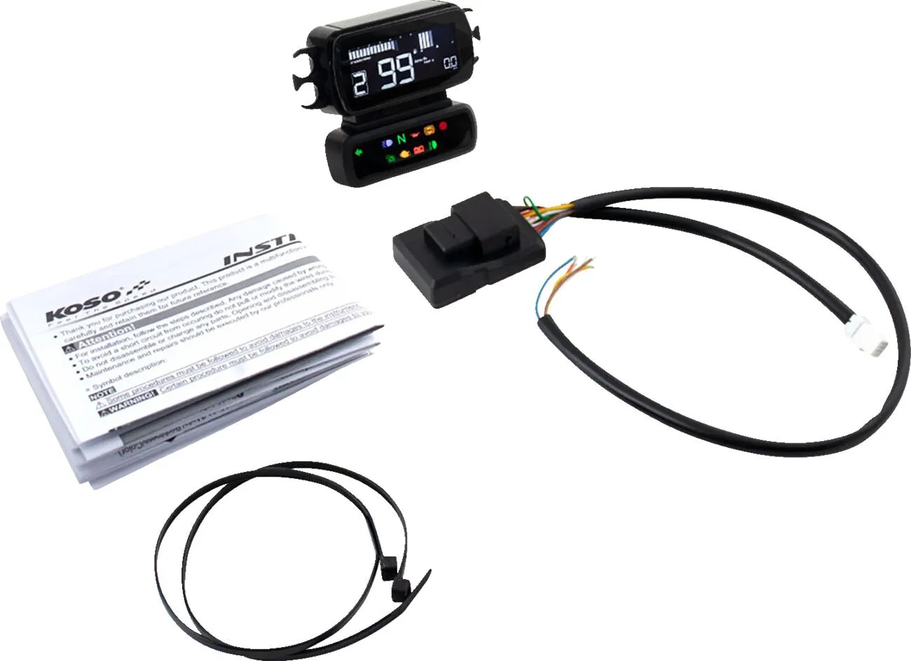 GAUGE D2 LCD 2004-2013 FXD-XL-FLST