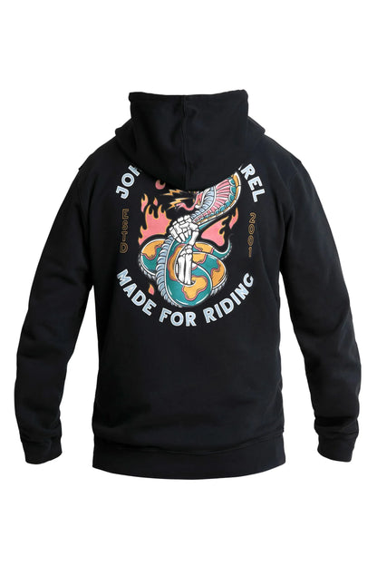 HOODIE SNAKE II BLACK