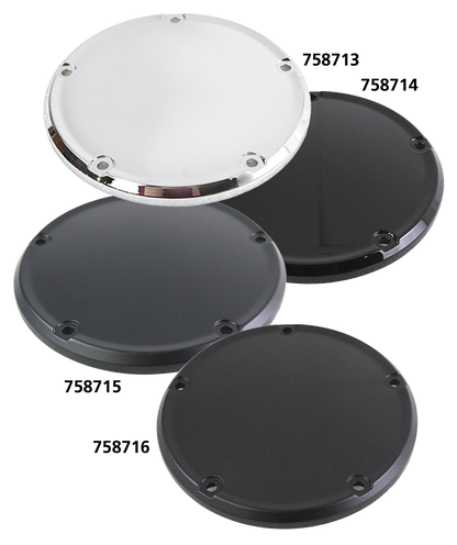 V-TWIN MFG DOMED DERBY COVERS FOR MILWAUKEE EIGHT | Softail