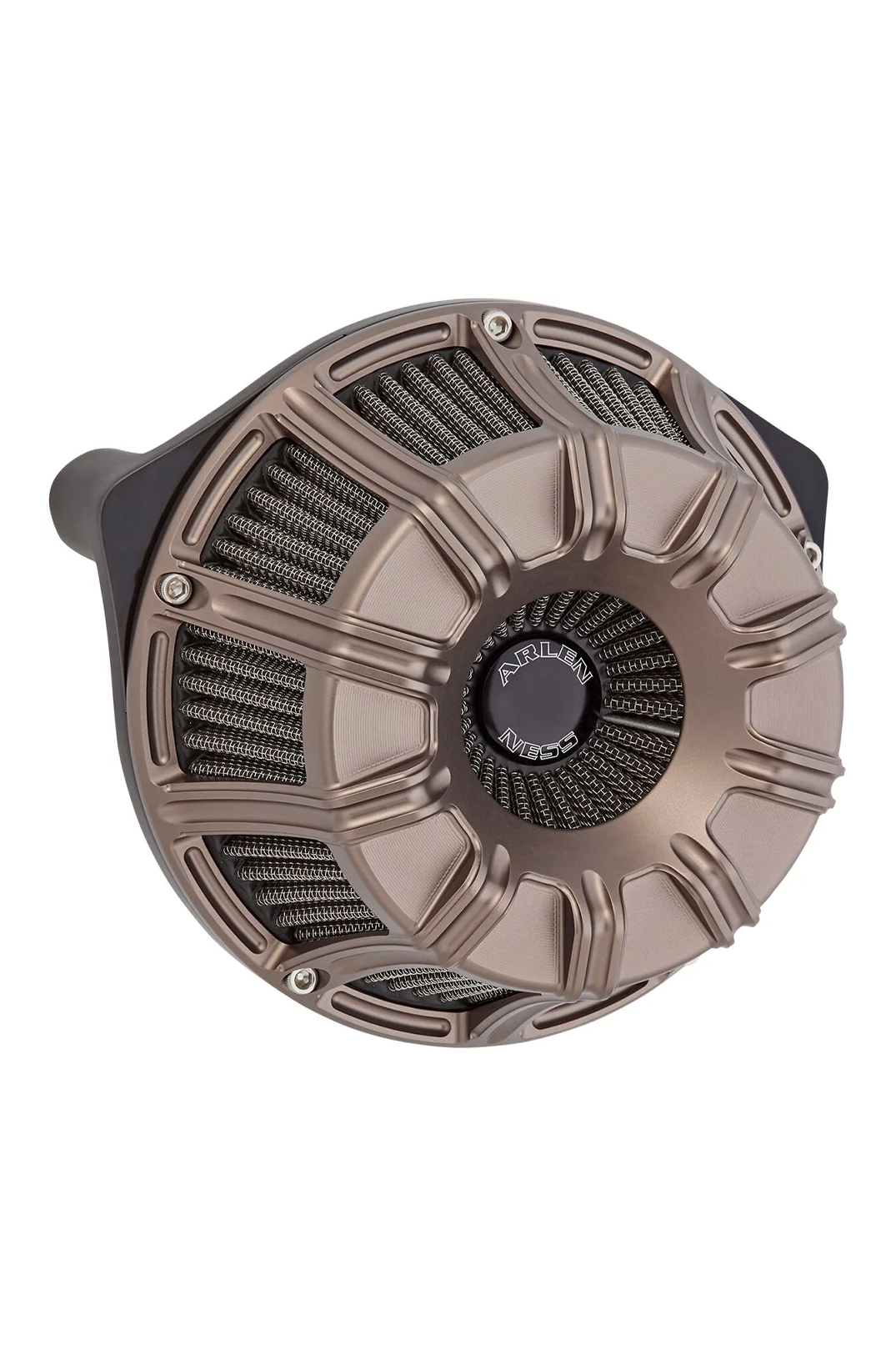 AIR CLEANER - 10 GAUGE INVERTED - M8 17-23 - TITANIUM