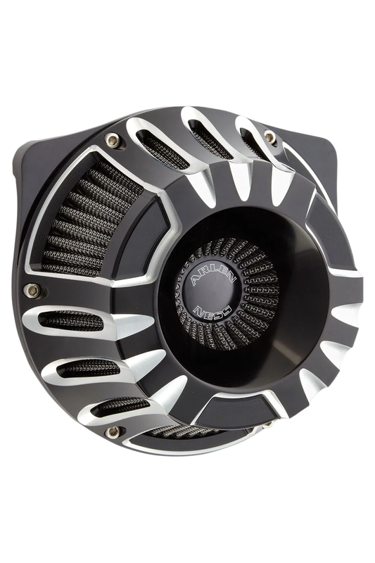 AIR CLEANER - DEEP CUT INVERTED - M8 17-23 - BLACK