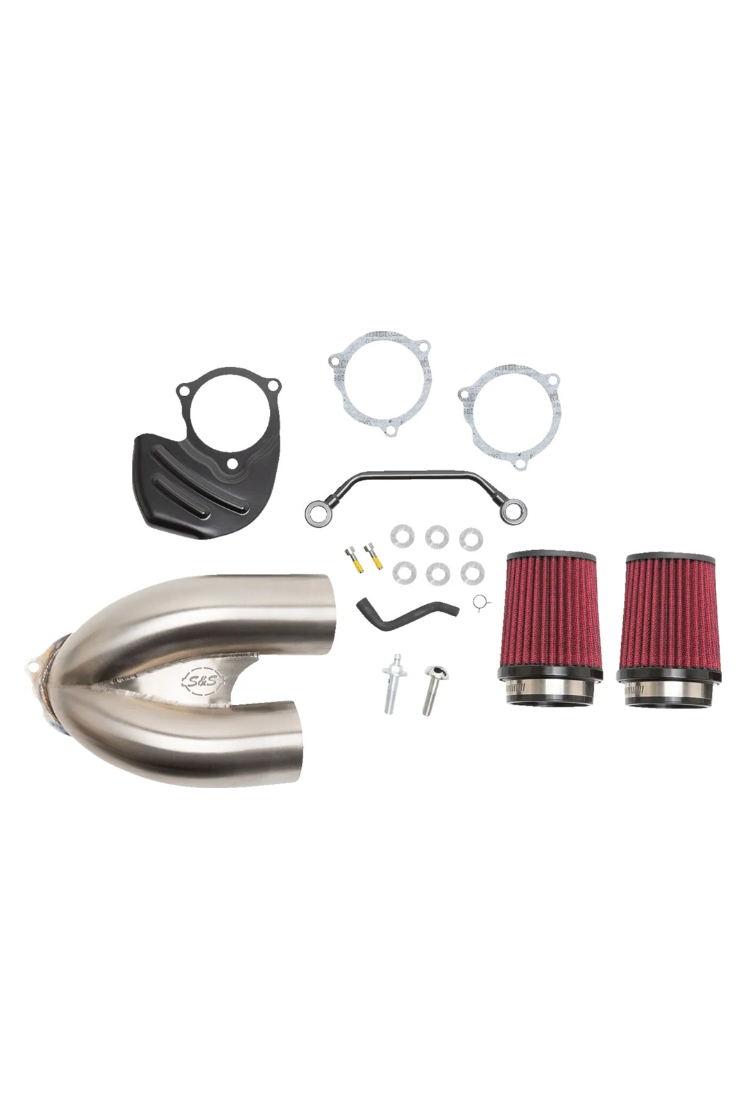 AIRCLEANER T/I 17+M8 SS