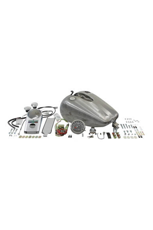 BOBBED GAS TANK FOR TOURING Complete kit