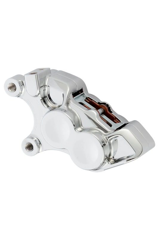 CALIPER - 4 PISTONS - 11.8" - CHROME - LEFT