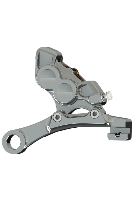 CALIPER - 4 PISTONS - FLT 08-UP - CHROME - REAR