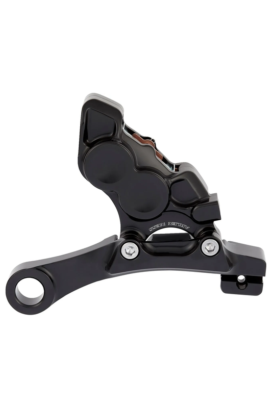 CALIPER - 4 PISTONS - FXD 08-17 - BLACK - REAR