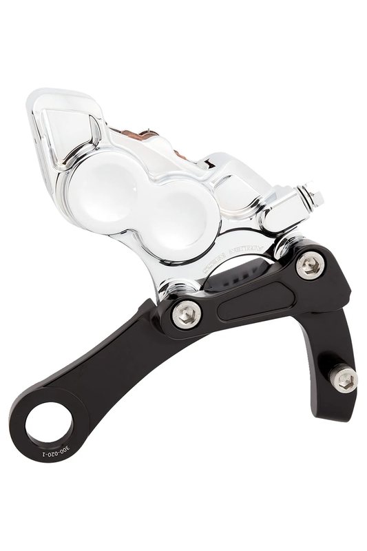 CALIPER - 4 PISTONS - M8 18-UP - CHROME - REAR