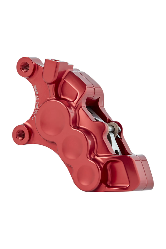 CALIPER - 6 PISTONS - 11.8" - RED - LEFT