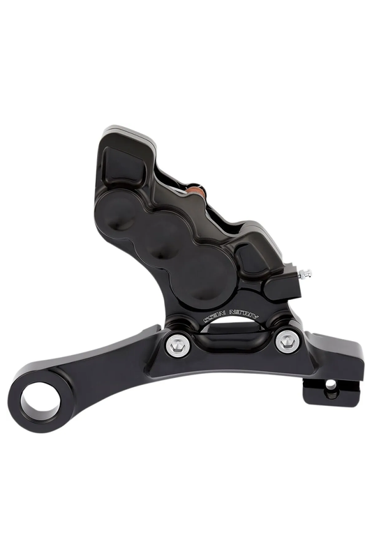 CALIPER - 6 PISTONS - FLT 08-UP - BLACK - REAR