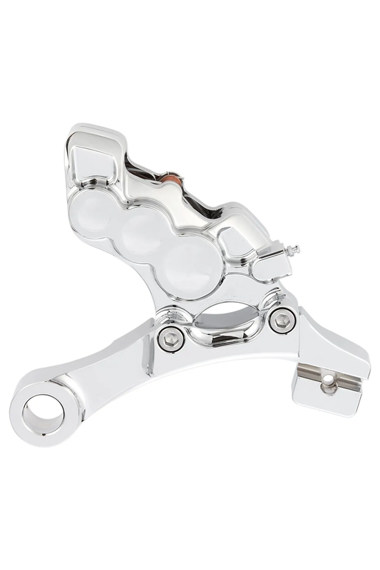 CALIPER - 6 PISTONS - FLT 08-UP - CHROME - REAR