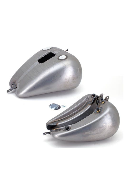 CUSTOM STYLE TANKS WITH DASH MOUNT FOR TWIN CAM SOFTAIL 2008-2017