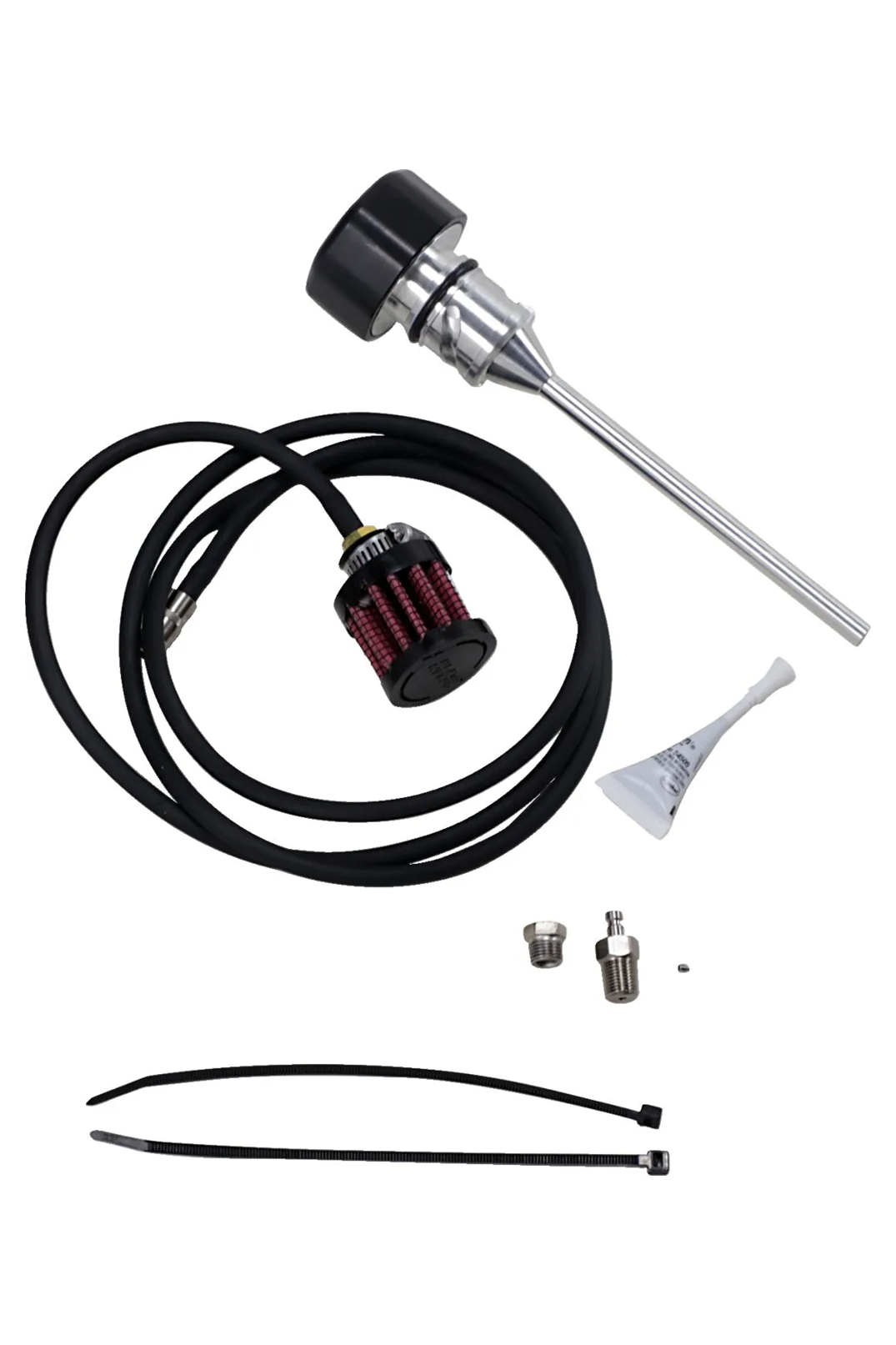 BAGAŻNIK OLEJU Z ODPOWIETRZEM CZARNY ST18+