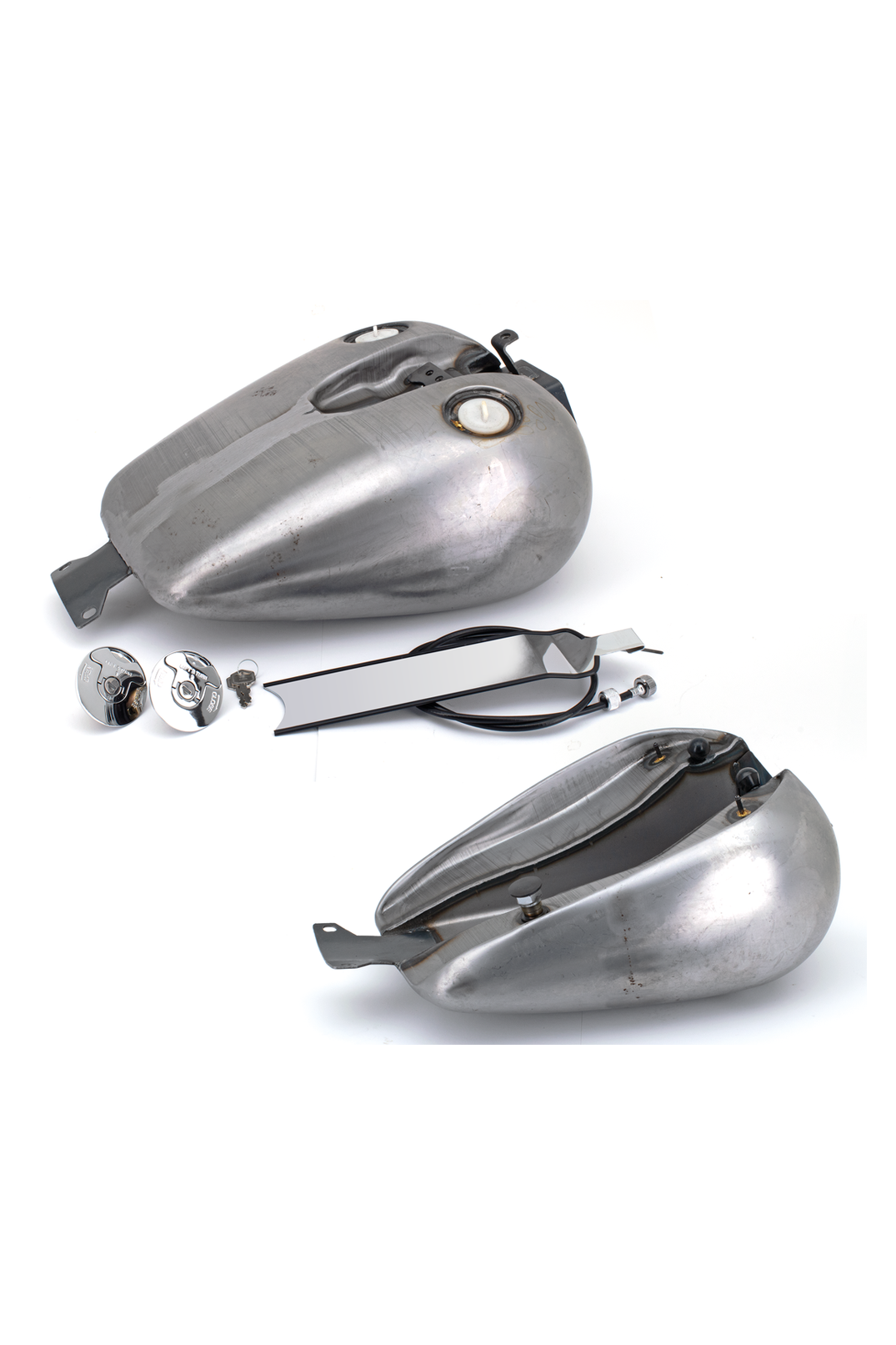 FAT BOB TANK FOR HARLEY FXR MODELS (style D)