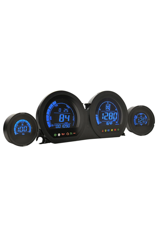 GAUGE SET HD-6 GAUGES BK
