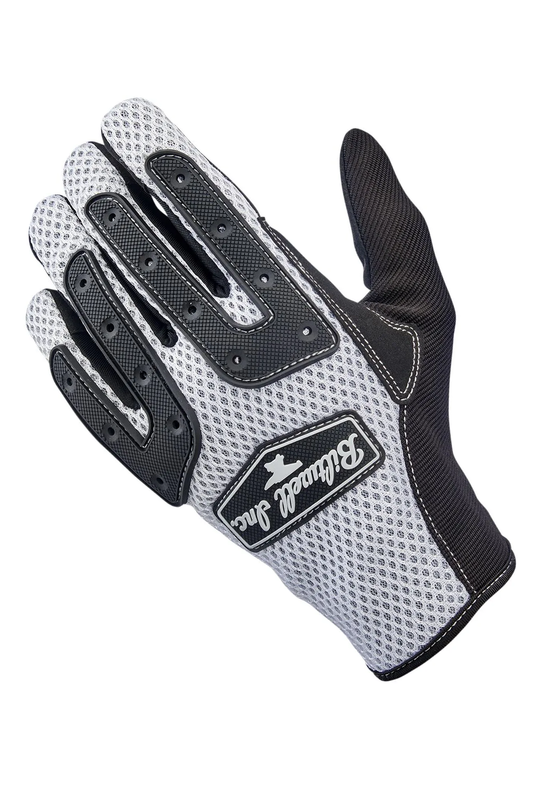 GLOVES ANZA WHT/BLK