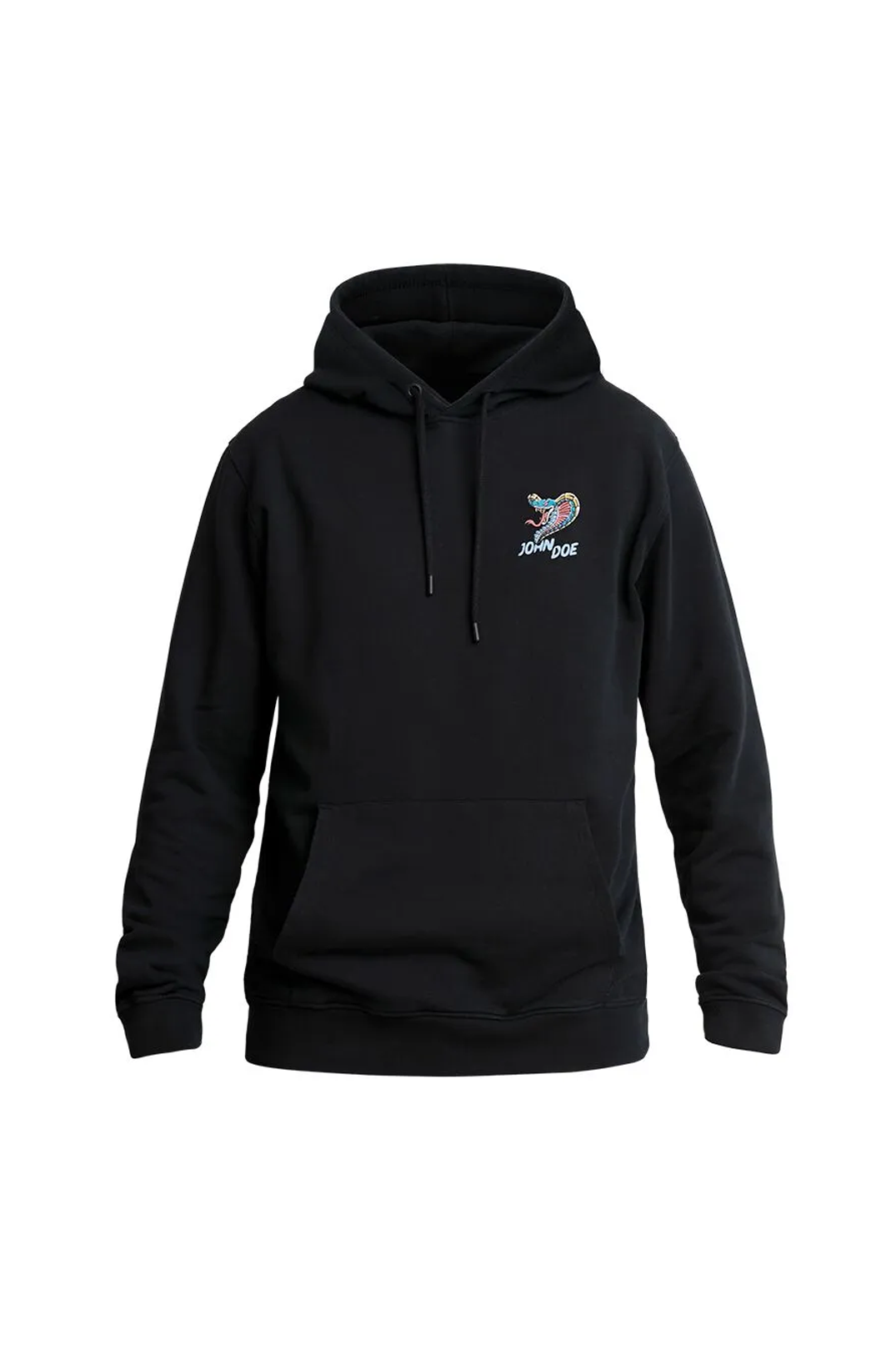 HOODIE SNAKE II BLACK