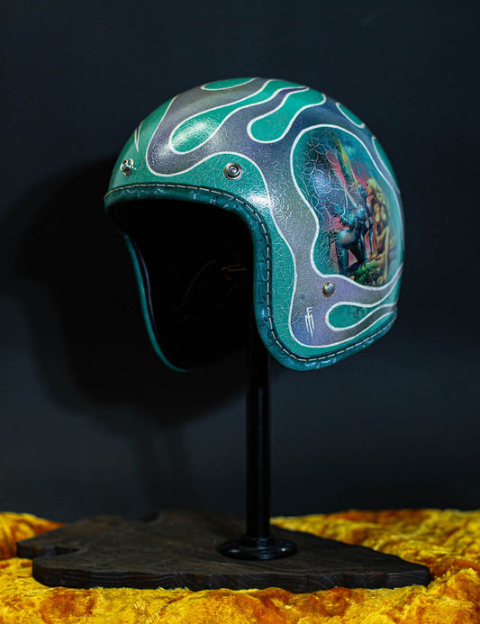 Helmet TURQUOISE KISS