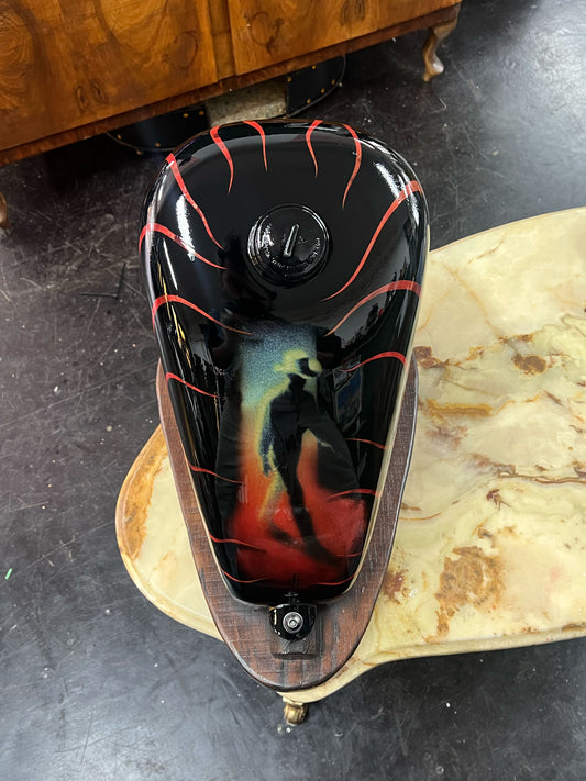 Gas tank "EXIT" Sportster Model 2.4 Gallon (9.1L.)