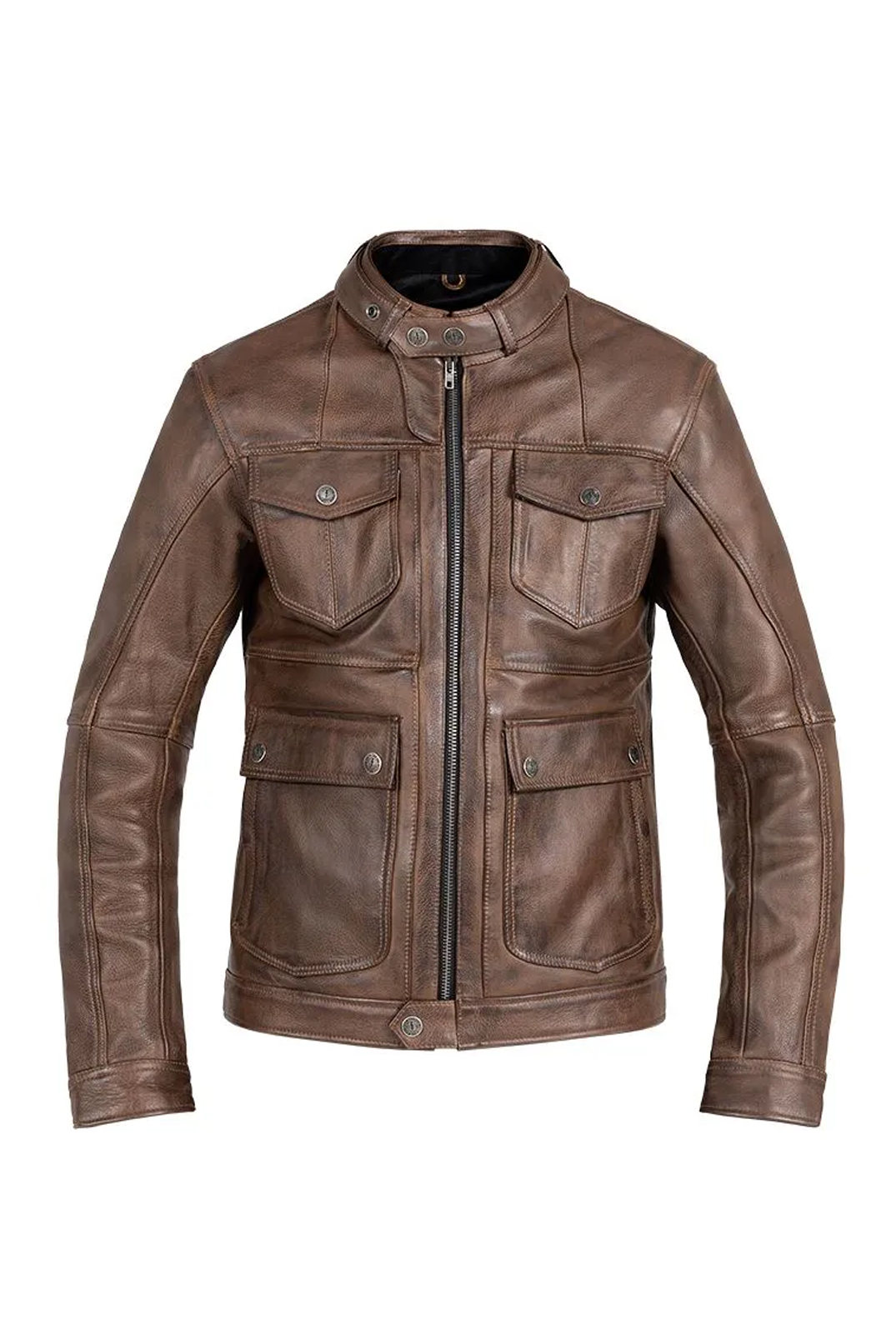 JACKET DRIFTER LEATHER BROWN