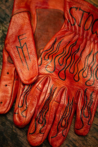 Rękawice motocyklowe FLAME