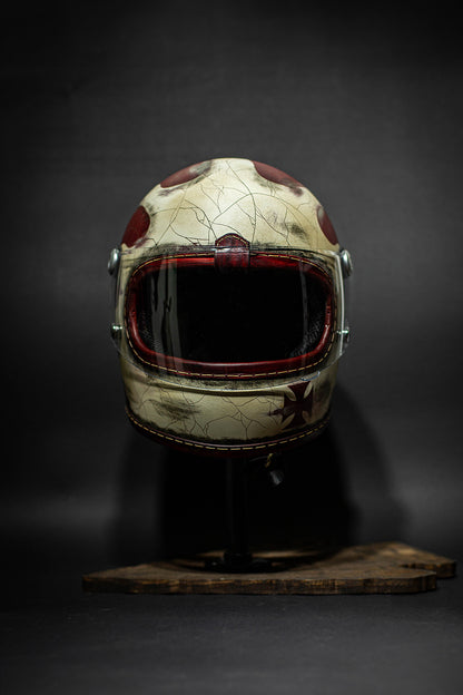 Кастомний шолом ROAD OF BONES Glowing Night