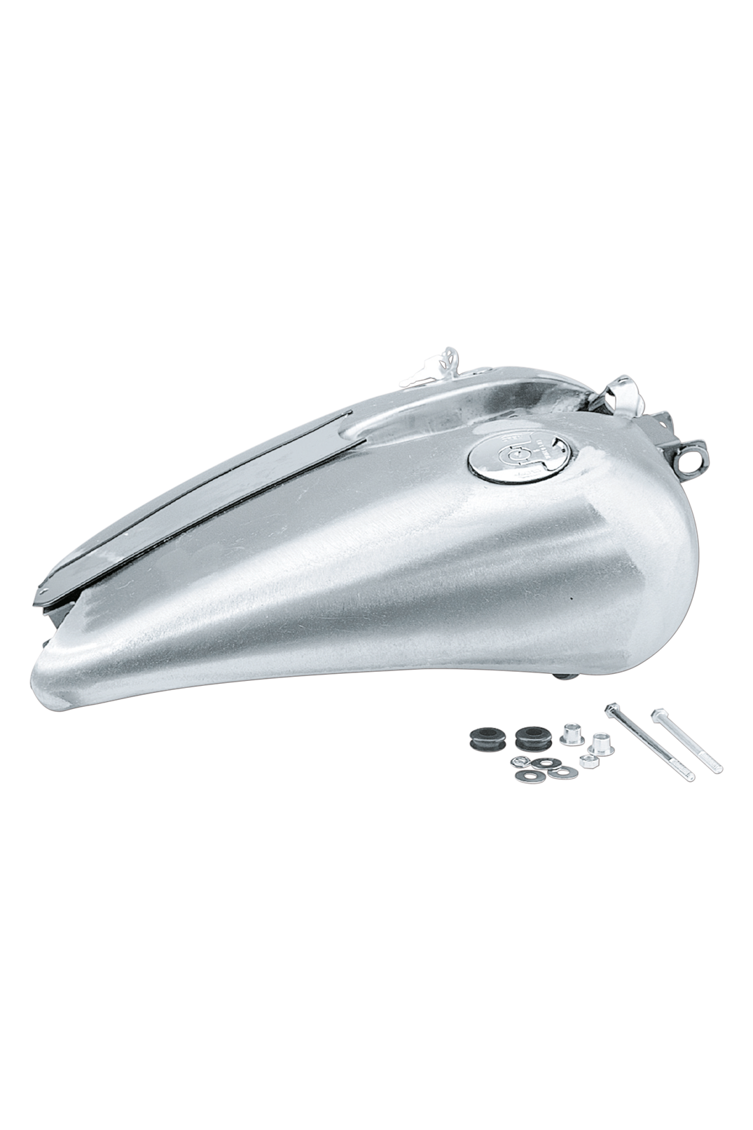 ONE PIECE 2" STRETCHED TANK WITH DASH MOUNT FOR DYNA GLIDE (style B)
