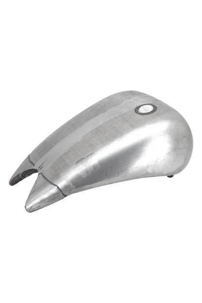 ONE PIECE 4" STRETCHED STEEL SMOOTH TOP GAS TANK FOR SOFTAILS Single cap (style B)