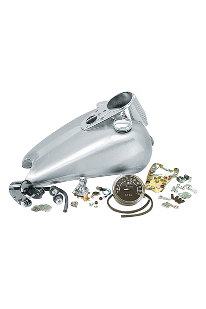 ONE PIECE STRETCHED TANK, DASH & SPEEDO KITS FOR SPORTSTER 1982-1994 (style B)