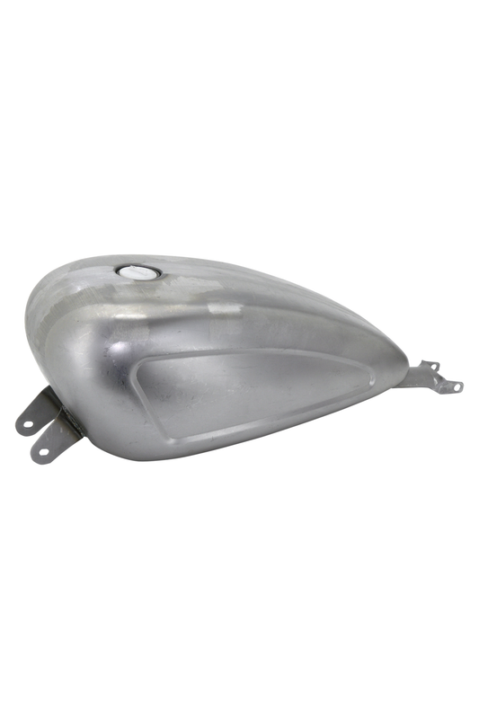 PEANUT STYLE TANKS FOR SPORTSTER Tank with side indents and screw bung (style B)