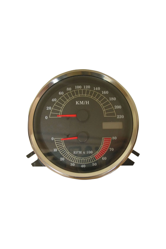 SPEEDO W/TACH FLHR KM/H