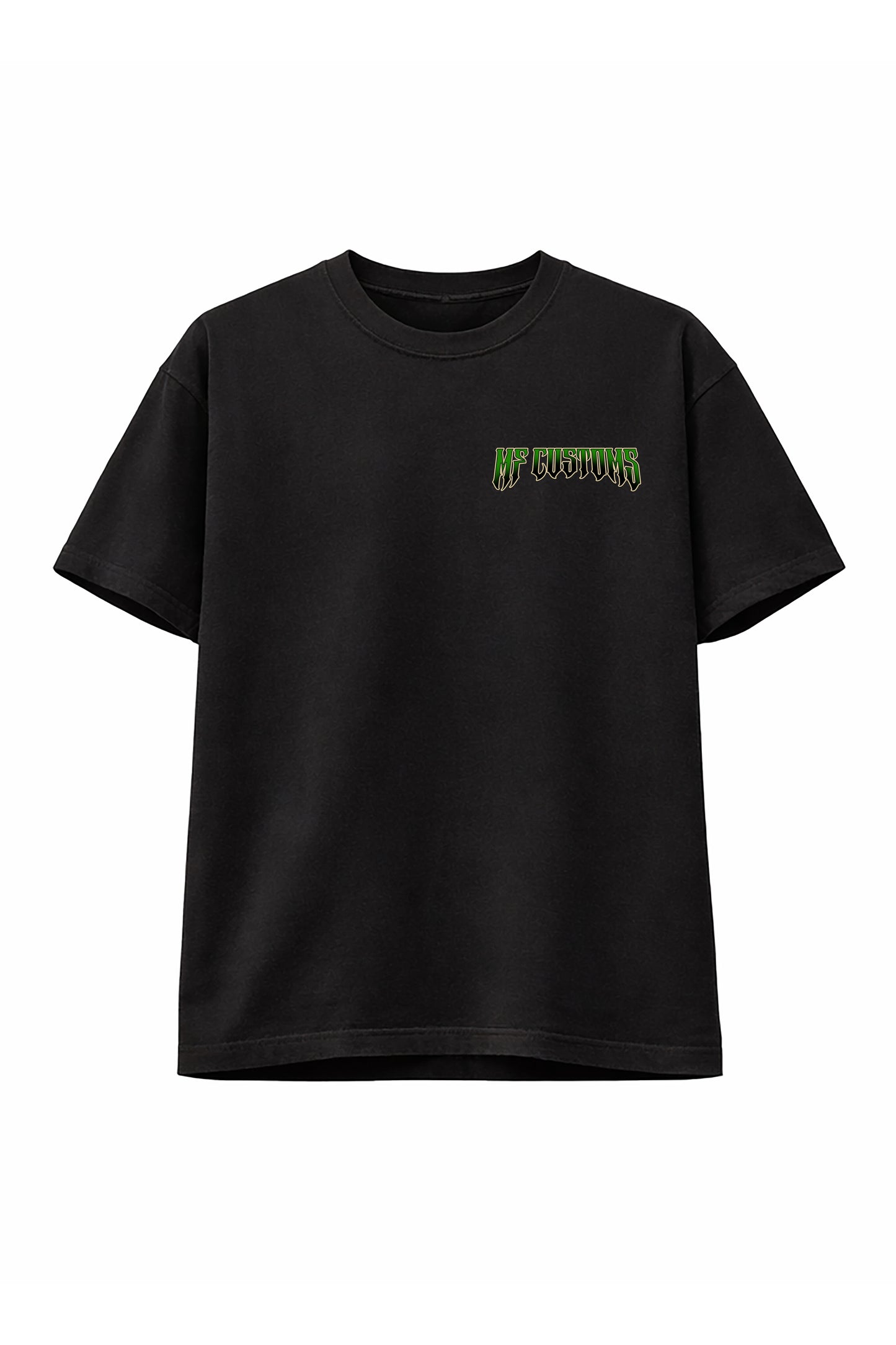 Skeleton MF Customs GREEN T-Shirts