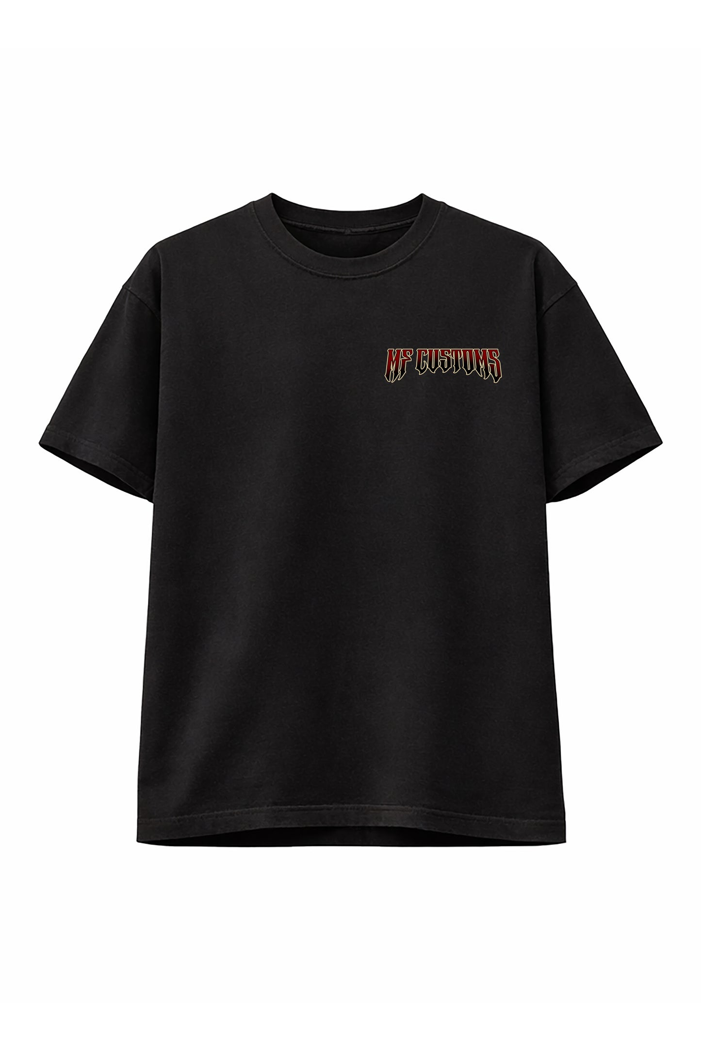 Skeleton MF Customs RED T-Shirts