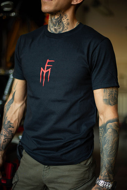 T-Shirt MF red logo