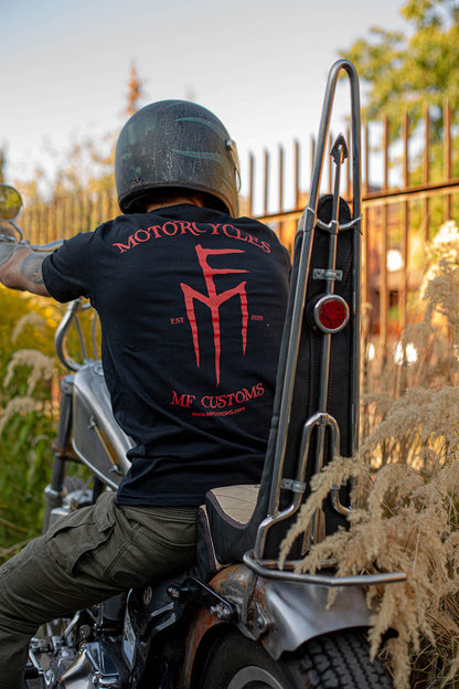 T-Shirt MF red logo