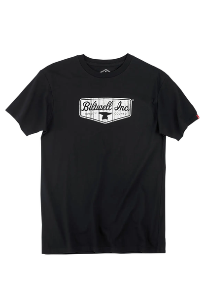 TEE BW SHIELD BLK