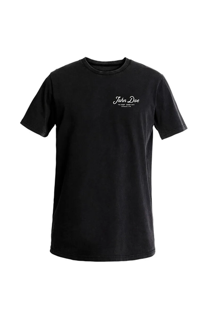 TEE JD LETTERING BLACK