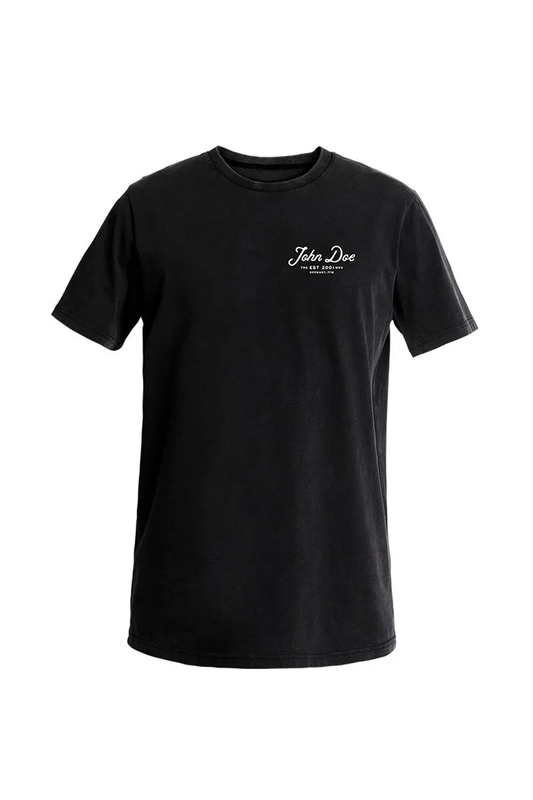 TEE JD LETTERING BLACK